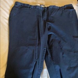 Lands End Navy Capris